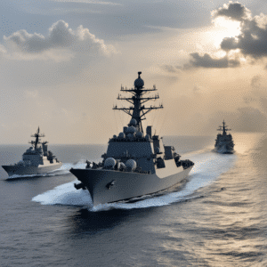 US-China warship tensions in the South China Sea