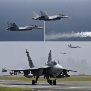 China sends more than 100 warplanes to areas around Taiwan in military escalation