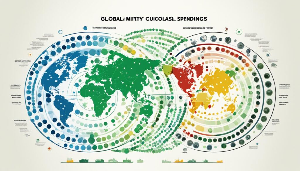 global military spending